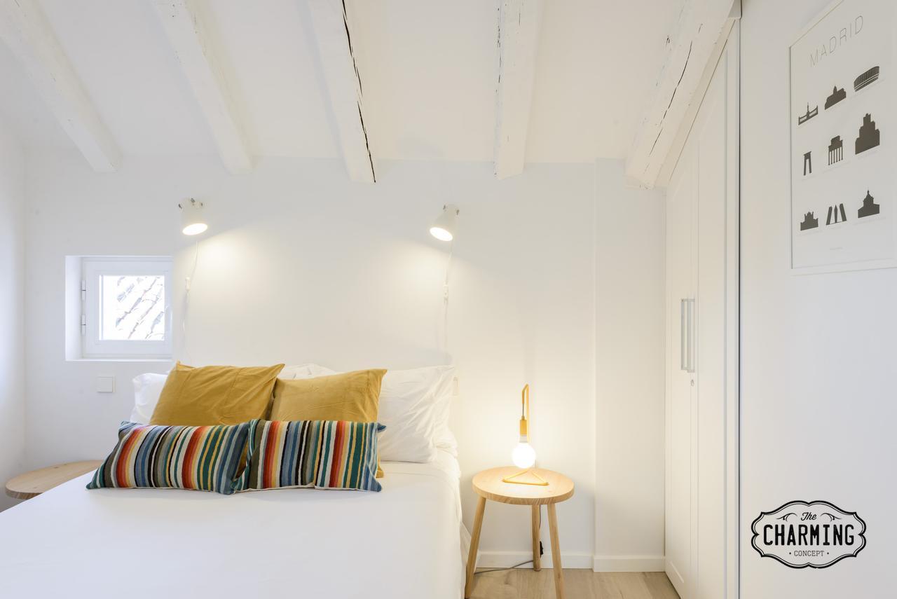 Apartamento Charming Madrid Plaza Exterior foto