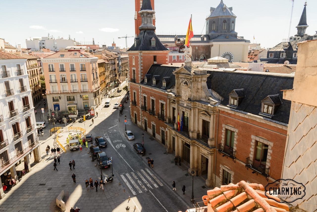 Apartamento Charming Madrid Plaza Exterior foto