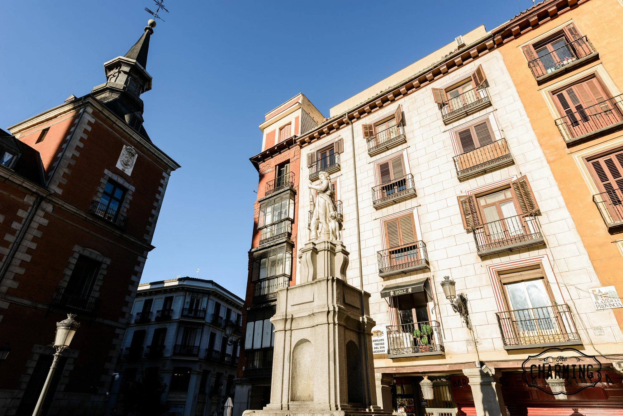 Apartamento Charming Madrid Plaza Exterior foto