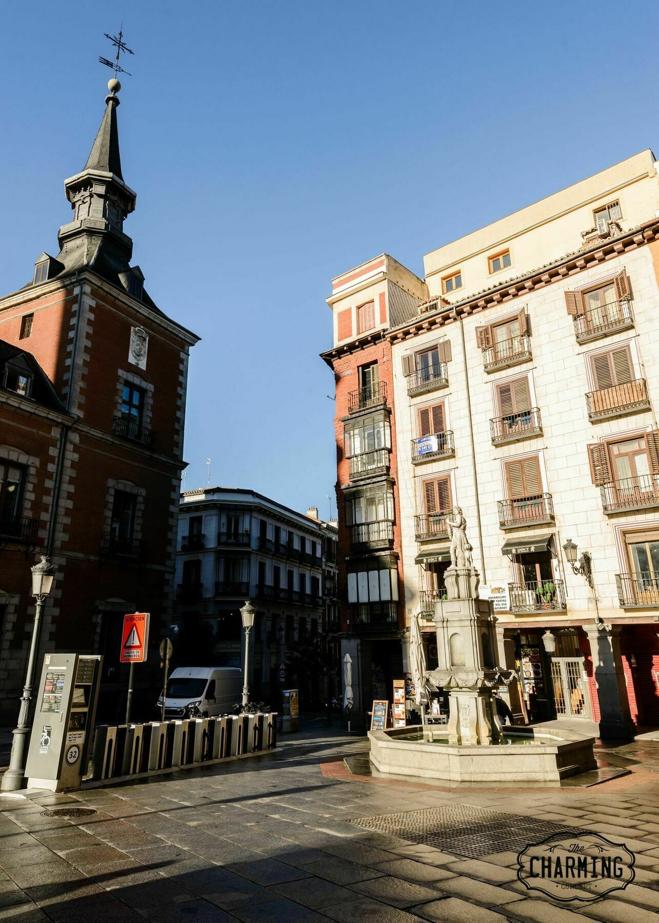 Apartamento Charming Madrid Plaza Exterior foto